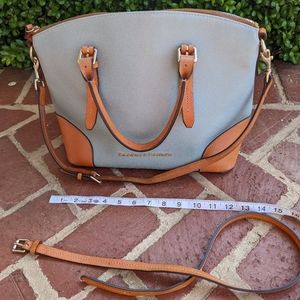 Dooney and Bourke Pebble Leather Satchel